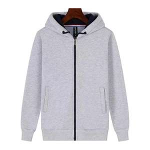 Sudadera de terciopelo para hombre con logotipo personalizado al por mayor, Sudadera con capucha marrón, sudaderas con capucha de manga larga - Product Image 4