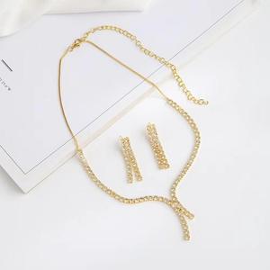 Collar y pendientes de diamantes completos, temperamento simple y versátil, en oro, oro rosa, oro blanco, plata, cultivados en laboratorio, certificados por IGI - Product Image 6