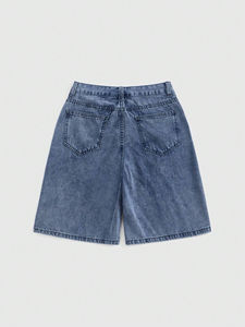 Short d'entraînement d'été pour hommes, short en jean de haute qualité et à faible taux, short en jean à séchage rapide pour hommes - Product Image 2