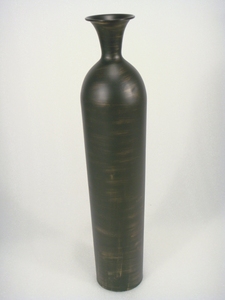แจกันตกแต่งงานแต่งงานเหล็กขนาดใหญ่ลวดลายสีเขียว - Product Image 6