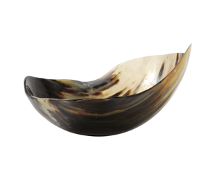 Cuencos de cuerno curvos ultra brillantes Cuenco de cuerno de búfalo decorativo Hecho a mano de cuerno real natural - Product Image 4