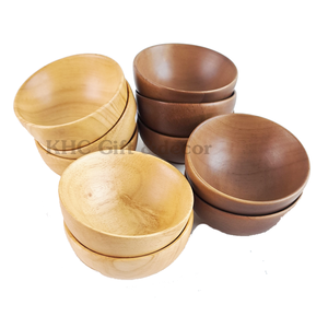 Juego de cuencos de madera ecológicos de nuevo diseño del fabricante ODM/OEM cuencos de ensalada de arroz para cena personalizados al por mayor para fiestas - Product Image 3