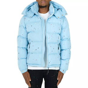 Manteaux rembourrés pour hommes personnalisés veste à bulles manteau chaud matelassé veste d'hiver pour hommes - Product Image 1