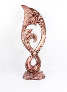 Cast Aluminum Handmade <b>Sculpture</b> With Customized <b>Gold</b> Finishing Home Decorative <b>Sculpture</b> for Sale - Product Image 2