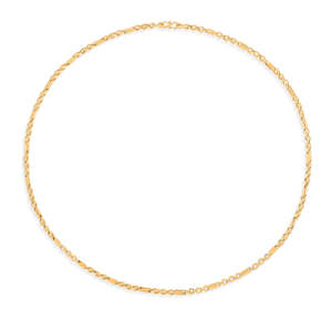 Collar con Cadena de Números Religiosos Chapado en Oro de 18k, Joyería Clásica Unisex para Bodas y Compromisos, Regalo - Product Image 3