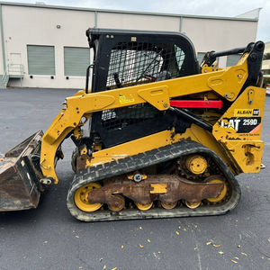 Chargeuse compacte CAT d'occasion Mini chargeuse sur pneus 4x4 Entraînement sur roues Charge nominale de 200 tonnes avec composants MOOG Prix d'usine - Product Image 1