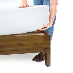 Artisan Teak Wood Platform <b>Bed</b> <b>Frame</b> - Product Image 5