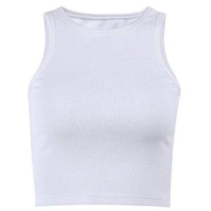 Débardeur unisexe recyclable à col en V, respirant, séchage rapide, polyester/coton, fitness, entraînement, décontracté, côtelé, haut de course personnalisable - Product Image 5