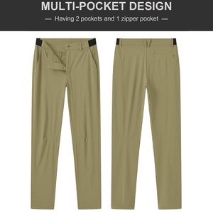 OEM Men's Breathable Four-Way Stretch <b>Spandex</b>/Polyester Golf <b>Pants</b> Custom Logo Design Eco-Friendly Anti-UV Sports Corporate Wear - Product Image 5