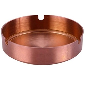 Petit cendrier en forme de coeur en cuivre antique pour bars à domicile restaurants emballage personnalisé élégant meilleur prix de qualité supérieure - Product Image 6