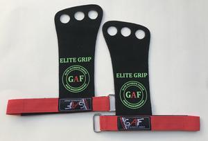 GAF Custom Logo and Color 3 Hole Leather <b>Gymnastics</b> Hand Grips Protector for Weightlifting Gym Exercise Workout - Product Image 4