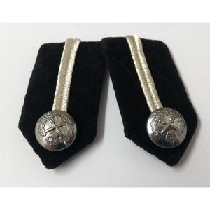 Botones de Vestir de Primera Clase con Trenzado Dorado de 1 Estrella y Clip Trasero, Epaulete Gorget, Parche de Cuello Gorget Dorado con Verde Rusia - Product Image 4