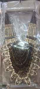 Collares bohemios de hueso de búfalo, joyería de cuerno artificial hecha a mano geométrica India a la moda, joyería Bohemia, joyería Bohemia, tipo buey - Product Image 5