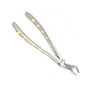 Instrumentos dentales de alto grado, pinzas de extracción de dientes ingleses molares inferiores, alicates dentales médicos - Product Image 4