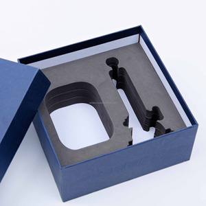 Caja de regalo de papel de Arte de lujo con forro de esponja de laminación mate Embalaje Premium con inserto de espuma elegante para una presentación única - Product Image 1