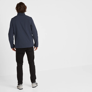 Veste softshell décontractée pour homme, personnalisée, imperméable, respirante, coupe-vent avec poches avant en spandex, OEM, pour l'hiver - Product Image 4