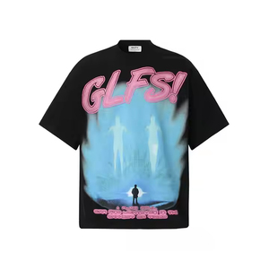 เสื้อยืดผ้าฝ้ายแขนสั้นสำหรับผู้ชายเสื้อยืดออกแบบโลโก้ได้ตามต้องการ - Product Image 4