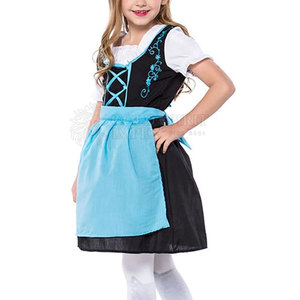 Fabricante de Pakistán Dirndls para niños, precio razonable, patrón sólido, diseño personalizable para niños - Product Image 5