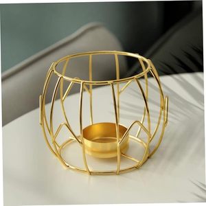 Chandelier en métal doré moderne nordique support de bougie de mariage décoratif pour la maison de luxe pour le Style de Table de bâton de Noël - Product Image 5