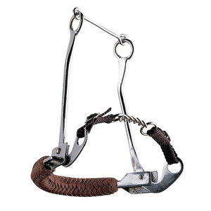 Broca de caballo Hackamore con cadena de bordillo y mejillas de 35cm | Combo ligero, tamaño personalizado, brocas de caballo más vendidas 2025 - Product Image 2