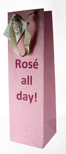 Venta al por mayor logotipo personalizado bolsas de la compra de fábrica de lujo de embalaje de regalo impreso personalizado botella de papel bolsas de vino - Product Image 2