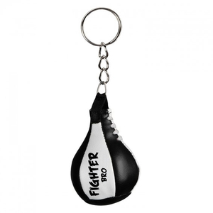 Mini llavero de espejo de coche de boxeo de acero inoxidable con excelente guantes promocionales de impresión UV de cuero PU colgante logotipo personalizado - Product Image 2