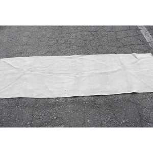Turkish Vintage <b>Rug</b>, 2.3x7.5 ft <b>Runner</b> <b>Rug</b>, White Gray Camouflage <b>Rug</b> - Product Image 3
