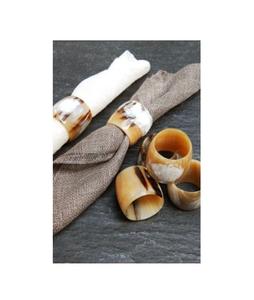 Vente d'usine, anneau de serviette en corne de buffle, design artisanal, anneau de serviette pour fête, décoration de table de dîner, porte-anneau de serviette en corne, durable - Product Image 6