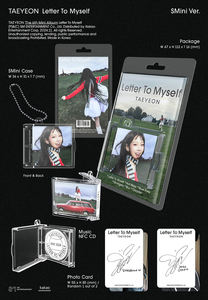TAEYEON - [LETTER TO MYSELF] 6º MINI ÁLBUM (Versión SMINI) Álbum de KPOP Más Vendido en Corea - Product Image 4