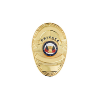2024 haute qualité 3D Pin Badge personnalisé métal rang Scout sécurité bouclier uniforme Pin Badges