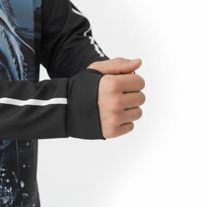 Chemise à col zippé 1/4 pour homme, protection UPF 50+, respirante, service OEM, marque personnalisée, chemises de pêche, Spandex/Polyester 180g, vente en gros - Product Image 4