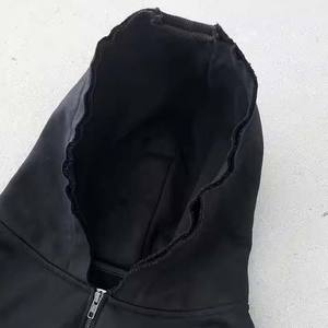 Séchage rapide de haute qualité 100% coton lavé à l'acide à capuche High Street Old Sweater Stone Washed Vintage Hoodies 2025 Basics - Product Image 6