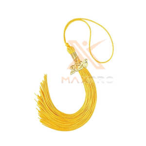 Borlas Ceremoniales Personalizadas Más Vendidas, Borlas Ceremoniales de Bajo MOQ, Borlas Ceremoniales de Color Sólido - Product Image 5