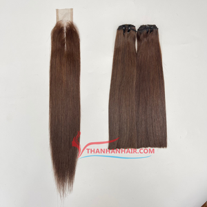 Extensiones de cabello de trama recta de hueso de tendencia caliente 100% cabello humano vietnamita Virgen sin procesar de alta calidad - Product Image 6