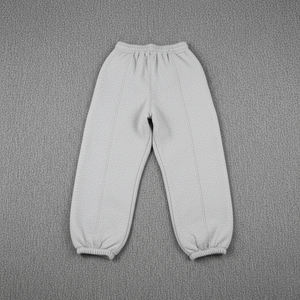 Pantalons de survêtement pour hommes en coton 100% de qualité supérieure, coupe ample, couleur unie, avec cordon de serrage, étiquette personnalisée en gros - Product Image 2