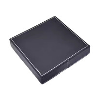 Fournitures de bureau en cuir PU boîtes de rangement de bureau et accessoires organisateur de stockage pour clés cartes papeterie stylo crayon télécommande
