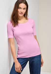 Camiseta formal de verano de alta calidad con cuello redondo y manga corta para mujer - Product Image 4