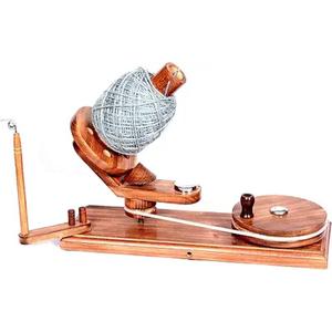 Bobinadoras de hilo de bolas de madera multicolores adecuadas para bobinado de bolas de hilo Ideal para manualidades de agujas y tiendas de hilo de la India - Product Image 2