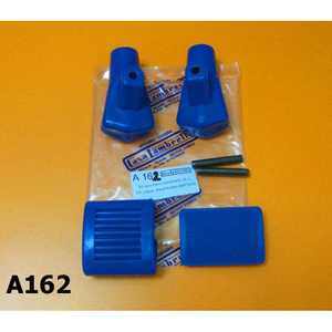 Kit de gomas para soporte azul, pedal de arranque y pedal de freno Lambretta S1 + S2 + S3 + SX + DL/GP + Serveta - Product Image 2