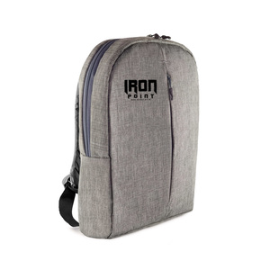 Sac à dos unisexe résistant à l'eau pour ordinateur portable Design géométrique en polyester avec fermeture à glissière Sports décontractés à la mode - Product Image 1