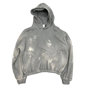 Sudadera con Capucha de Forro Polar Grueso Personalizada para Hombre, Impresión de Logotipo de Invierno, Alta Calidad, 100% Algodón, Diseño Sólido, Transpirable - Product Image 1
