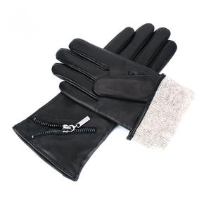 ถุงมือหนังแกะแท้สำหรับผู้หญิงสำหรับฤดูหนาว - Product Image 5