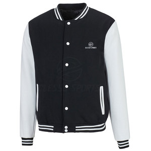 New Design Solid Color <b>Men</b> Letterman Winter <b>Jacket</b> Streetwear <b>Warm</b> Clothing Letterman Winter <b>Jacket</b> For <b>Men</b> - Product Image 2