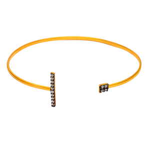 Brazalete de plata con piedras preciosas de circonita cúbica blanca, joyería de plata de ley 925, brazalete de moda chapado en oro para boda, compromiso para mujer - Product Image 5