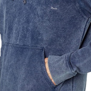 เสื้อฮู้ดดี้โอเวอร์ไซส์ผ้าฝ้ายฟอกสีสไตล์สตรีทแวร์สำหรับผู้ชาย เสื้อพูลโอเวอร์ลำลองผ้าฝ้ายนุ่มสบาย เสื้อสเวตเชิ้ตแฟชั่นฮิปฮอปทรงหลวม - Product Image 5