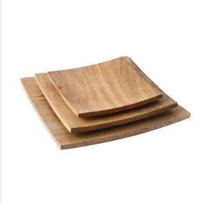 Plateau en bois sculpté à la main Style vintage Assiette de présentation de fruits secs rustiques Accessoire décoratif de pièce maîtresse pour la maison et la cuisine - Product Image 6