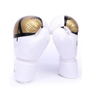 Guantes de MMA para Boxeo, para Hombre y Mujer, de Cuero, con Más Acolchado, sin Dedos, para Kickboxing, Sparring - Product Image 1