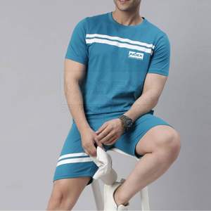 เสื้อยืดและกางเกงขาสั้นพิมพ์ลายผู้ชายขายส่ง สินค้ามาใหม่ คุณภาพพรีเมียม - Product Image 4