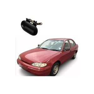 Hyundai Accent Egg <b>Crate</b> Rear Outer Door Handle 1994-1999 Universal Fit Made in TR - Product Image 2