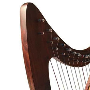 Arpas irlandesas hechas a mano de alta calidad, de madera con contraste de color, accesorios para instrumentos musicales - Product Image 4